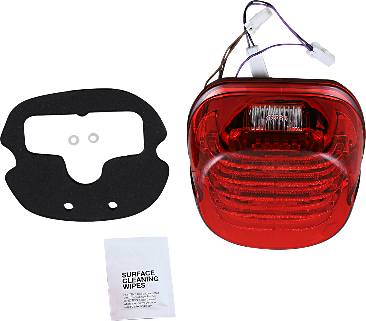 CUSTOM DYNAMICS Taillight/Turn Signal - Top Window - Red Lens PB-TL-INT-TW-R — image 2