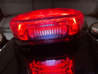 CUSTOM DYNAMICS Taillight - with Bottom License Plate Illumination Window - Red PB-TL-LPBW-R — image 2
