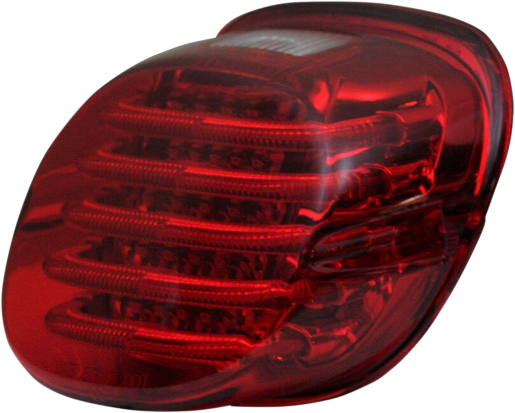 CUSTOM DYNAMICS Taillight - with Bottom License Plate Illumination Window - Red PB-TL-LPBW-R — image 4