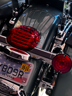 CUSTOM DYNAMICS Taillight - without License Plate Illumination Window - Red PB-TL-SB-R — image 2