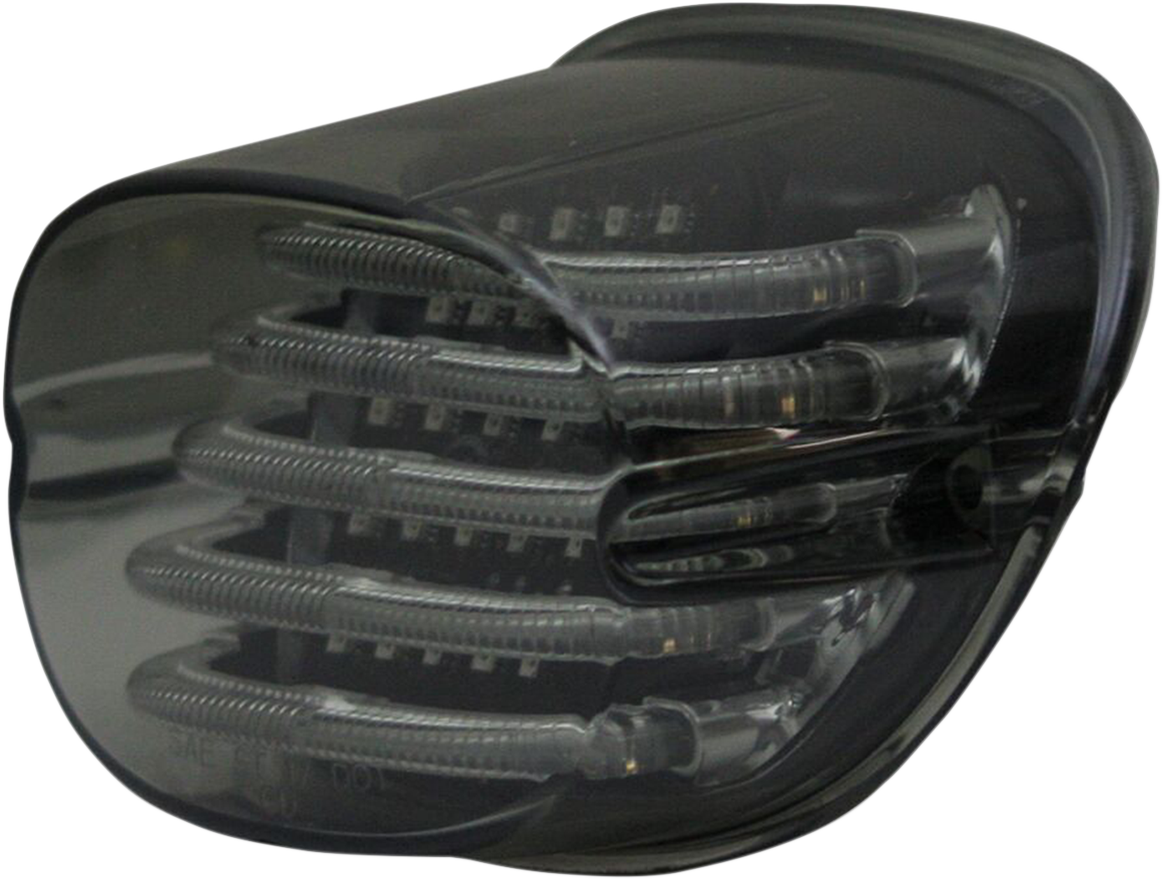 CUSTOM DYNAMICS Taillight - without License Plate Illumination Window - Smoke PB-TL-SB-S — image 1