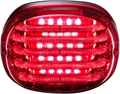CUSTOM DYNAMICS Taillight - with License Plate Illumination Window - Red PB-TL-SBW-R — image 1