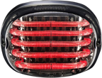 CUSTOM DYNAMICS Taillight - with License Plate Illumination Window - Smoke PB-TL-SBW-S — image 2