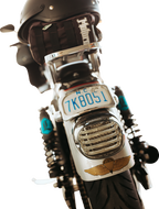 CUSTOM DYNAMICS Taillight - with License Plate Illumination Window - Smoke PB-TL-SBW-S — image 7