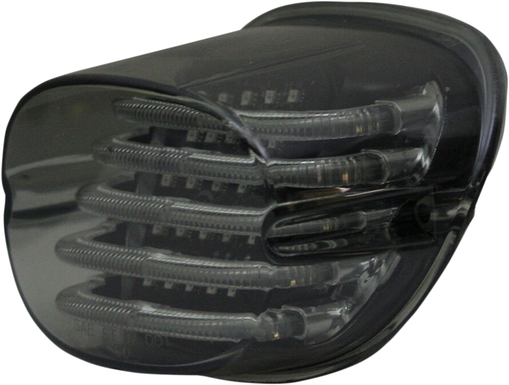 CUSTOM DYNAMICS Taillight - with License Plate Illumination Window - Smoke PB-TL-SBW-S — image 9