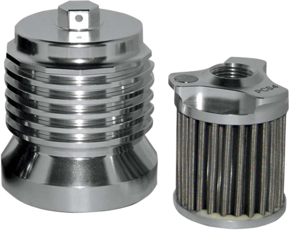 PC RACING Flo® "Spin-on" Oil Filter - Gunmetal Gray PCS1 — image 3
