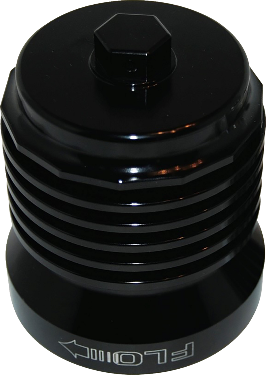 PC RACING Flo® Stainless Steel Oil Filter - All Harley-Davidson Revolution Max Engines PCS7B — image 2