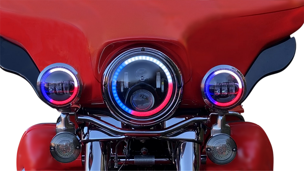 CUSTOM DYNAMICS Passing Lamps - 4-1/2" - Black PG-45-B — image 4