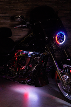 CUSTOM DYNAMICS ProGLOW™ 7" Headlamp - with Adapter - Black PG-7-14-B — image 5