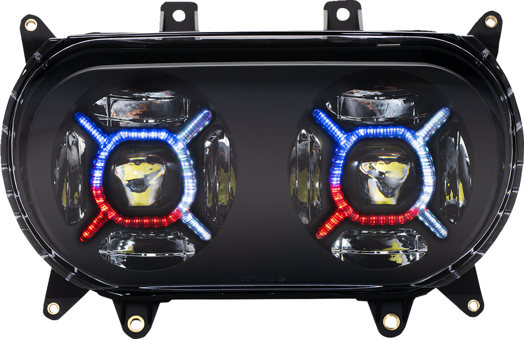 CUSTOM DYNAMICS ProGLOW™ Headlight - Black - Road Glide PG-RG-B — image 1