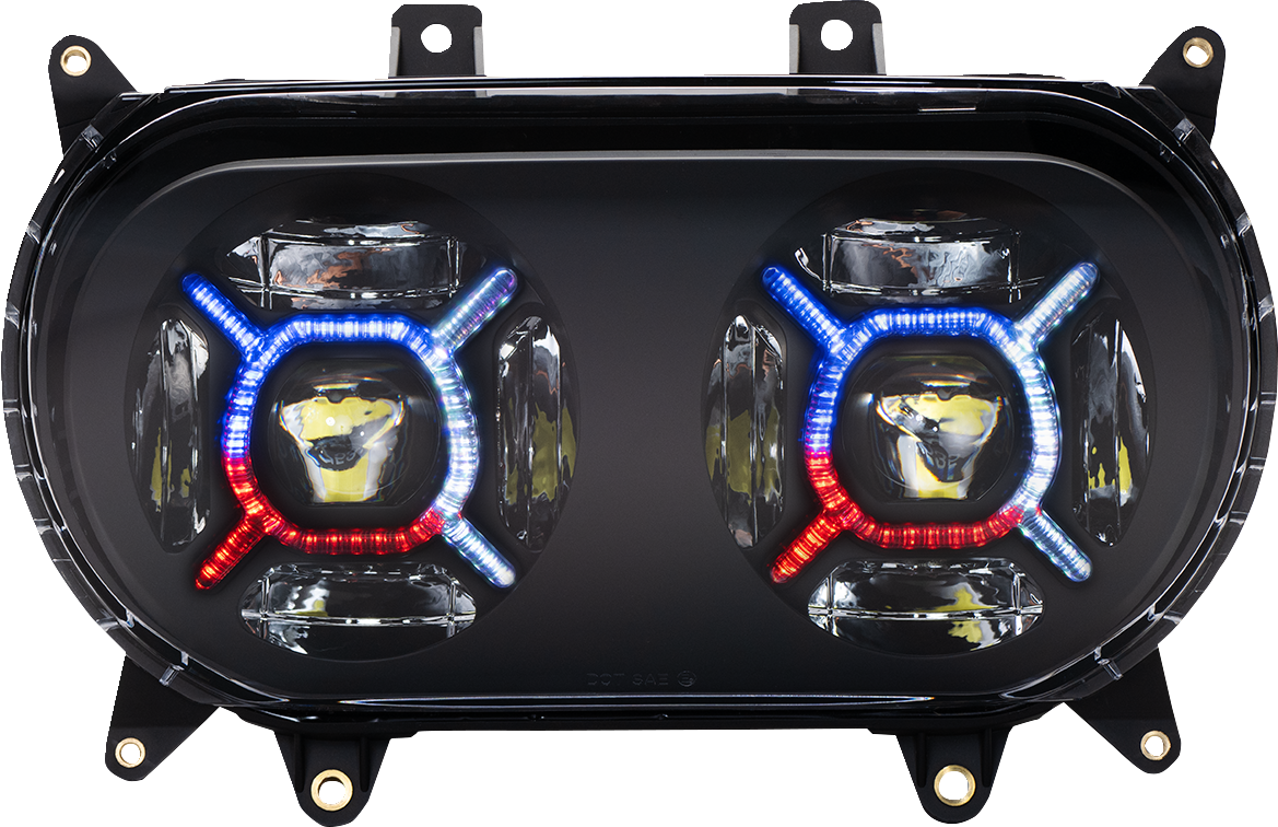CUSTOM DYNAMICS ProGLOW™ Headlight - Black - Road Glide PG-RG-B — image 1