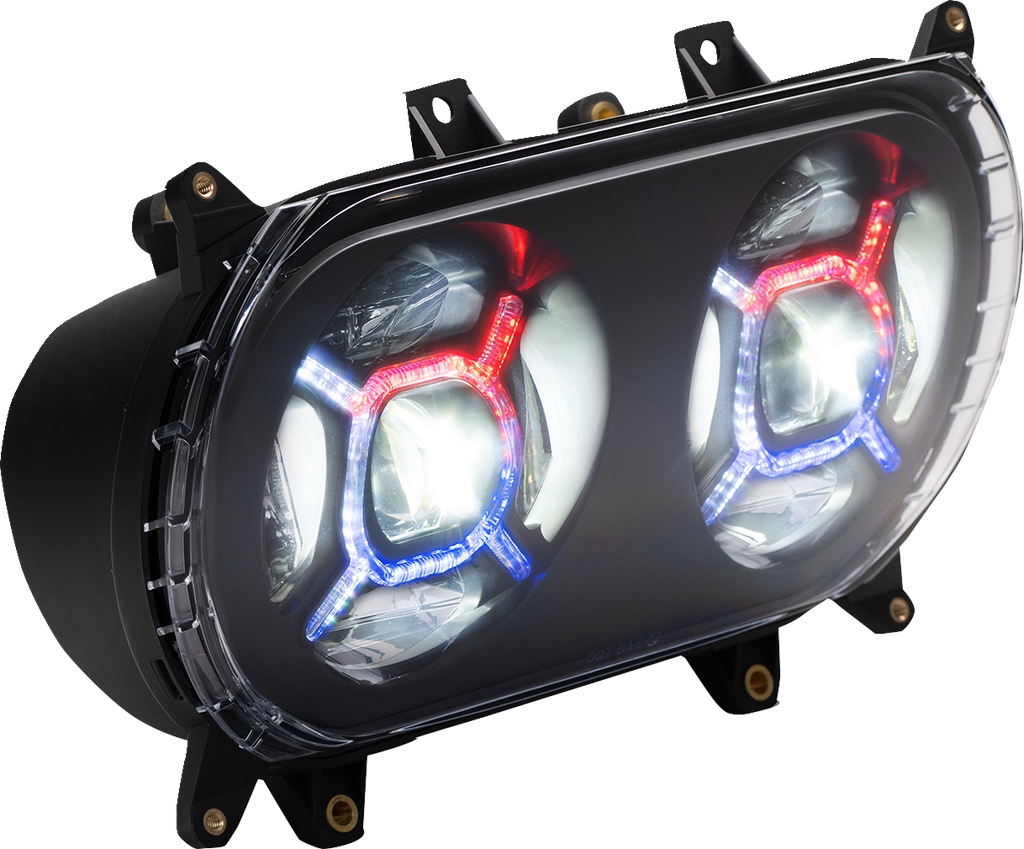 CUSTOM DYNAMICS ProGLOW™ Headlight - Black - Road Glide PG-RG-B — image 2