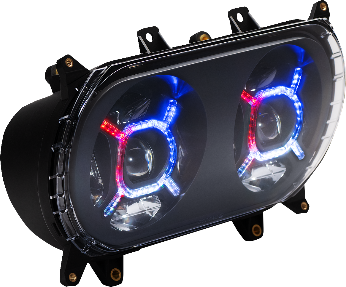 CUSTOM DYNAMICS ProGLOW™ Headlight - Black - Road Glide PG-RG-B — image 3