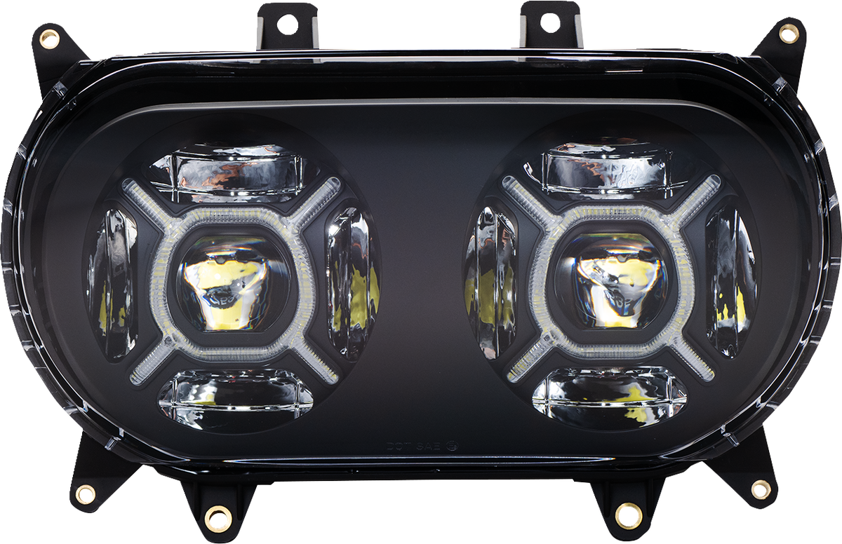 CUSTOM DYNAMICS ProGLOW™ Headlight - Black - Road Glide PG-RG-B — image 4