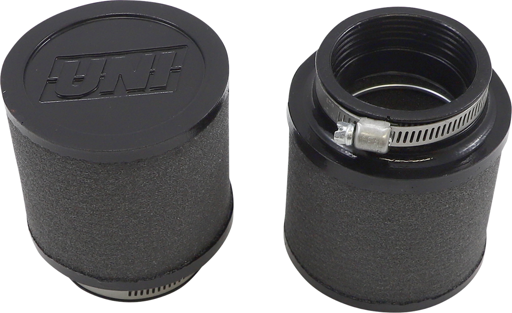 UNI FILTER High-Flow Street Bike Air Filters - Universal - 1-5/8" - 1-3/4" ID PK-52 — image 1