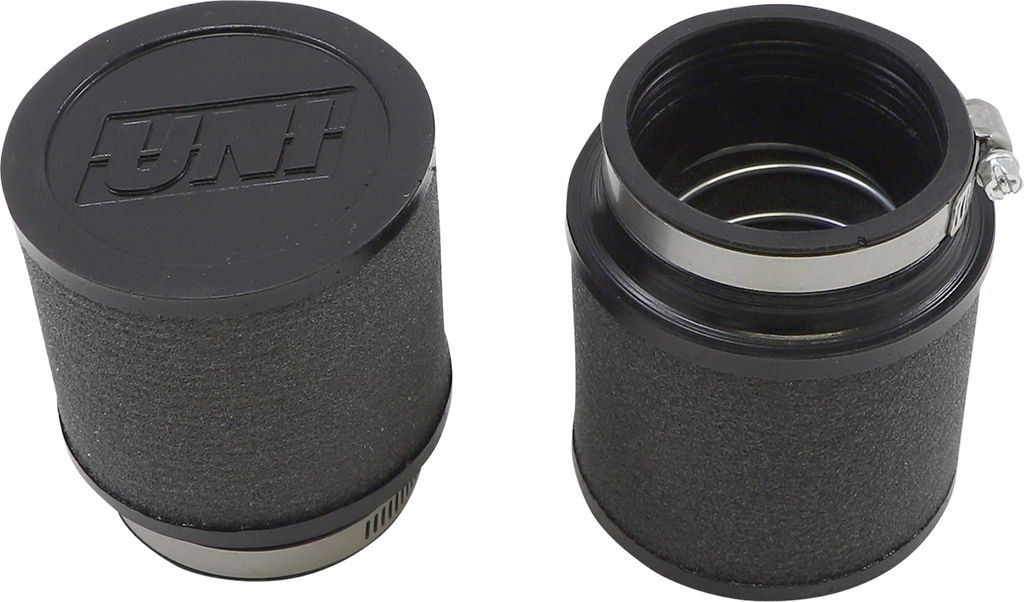 UNI FILTER High-Flow Street Bike Air Filters - Universal - 1-7/8" - 2-1/16" ID PK-82 — image 1