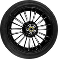 COASTAL MOTO Atlantic Rear Wheel - Black Cut (18") | Dunlop Tire (180/55B18) — image 1