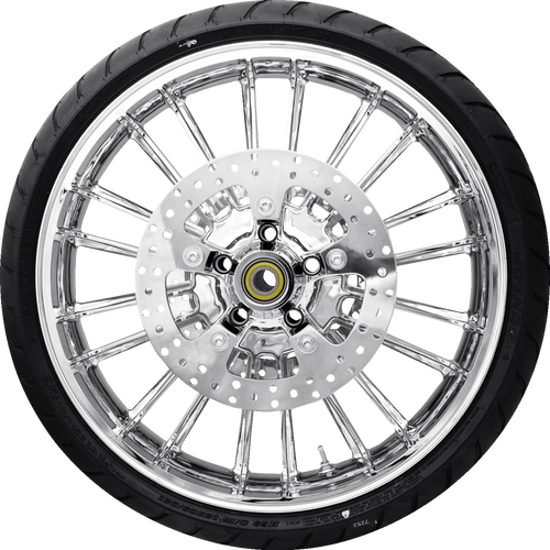 COASTAL MOTO Atlantic Rear Wheel - Black Cut (18") | Dunlop Tire (180/55B18) — image 2