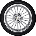 COASTAL MOTO Atlantic Rear Wheel - Chrome (18") | Dunlop AE Tire (180/55B18)) — image 1