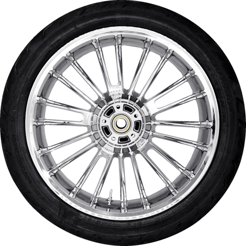 COASTAL MOTO Atlantic Rear Wheel - Chrome (18") | Dunlop AE Tire (180/55B18)) — image 1