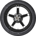 COASTAL MOTO Daytona Rear Wheel - Black Cut (18") | Dunlop AE Tire (180/55B18) — image 1
