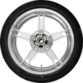 COASTAL MOTO Daytona Rear Wheel - Chrome (18") | Dunlop AE Tire (180/55B18) — image 1