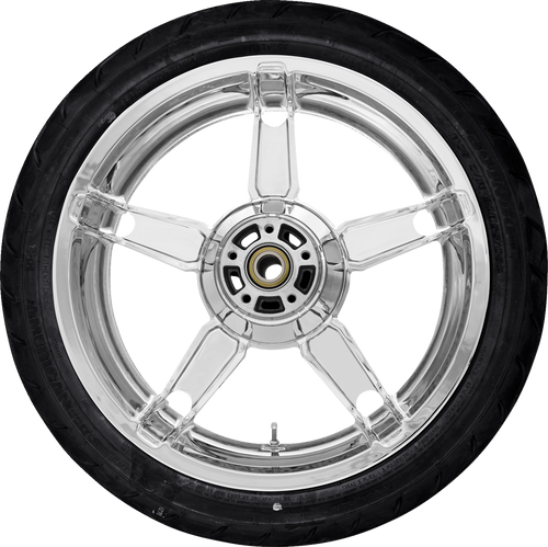 COASTAL MOTO Daytona Rear Wheel - Chrome (18") | Dunlop AE Tire (180/55B18) — image 1