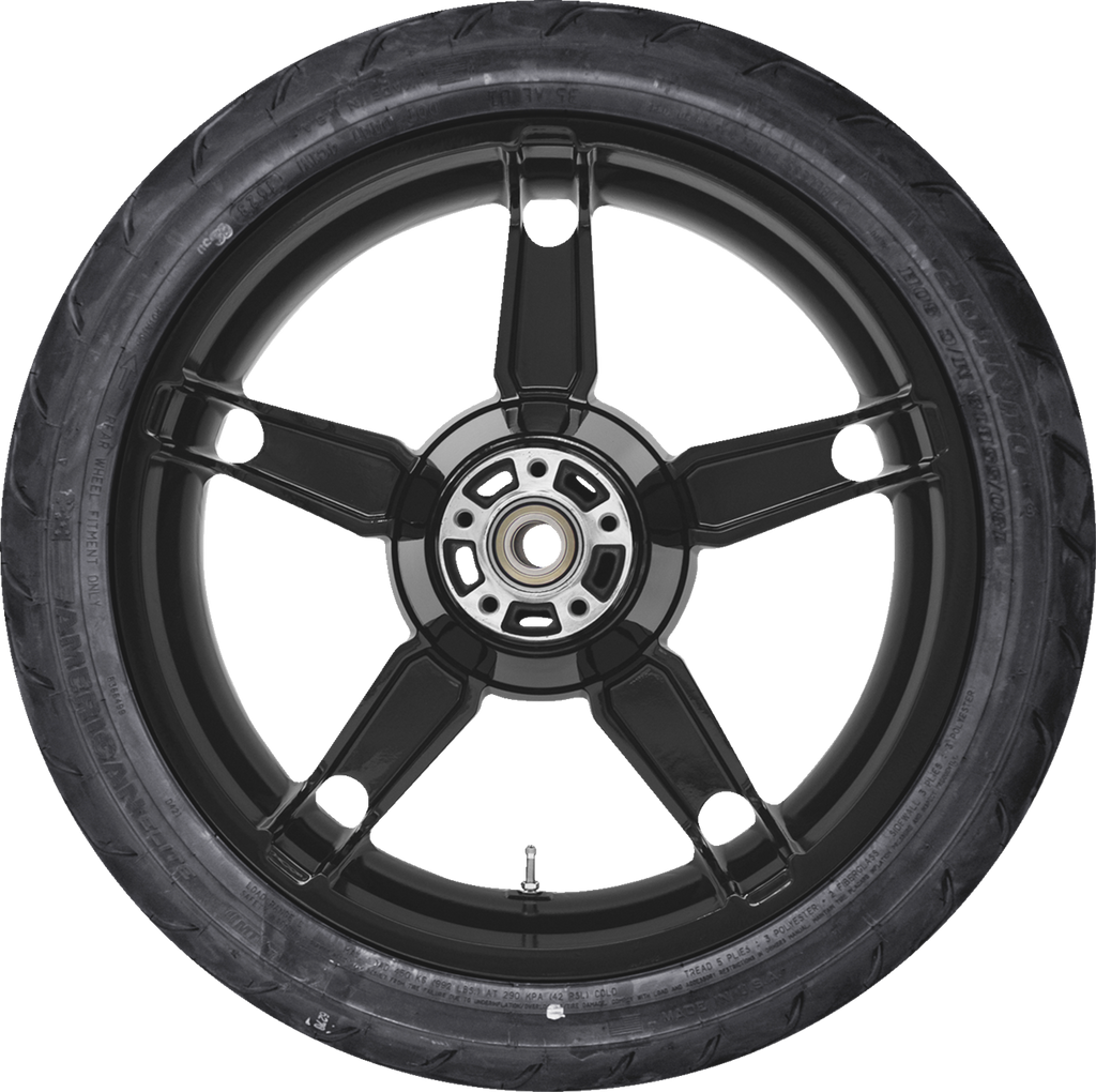 COASTAL MOTO Daytona Rear Wheel - Chrome (18") | Dunlop AE Tire (180/55B18) — image 3