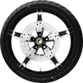 COASTAL MOTO Daytona Front Wheel - Black Cut (21") | Rotor (12.6) | Dunlop AE Tire (130/60B21) — image 1