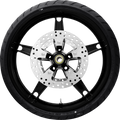 COASTAL MOTO Daytona Front Wheel - Black (21") | Rotor (12.6) | Dunlop AE Tire (130/60B21) — image 1
