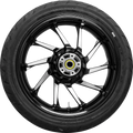 COASTAL MOTO Hurricane Rear Wheel - Black Cut (18") | Dunlop Tire (180/55B18) — image 1