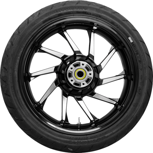 COASTAL MOTO Hurricane Rear Wheel - Black Cut (18") | Dunlop Tire (180/55B18) — image 1