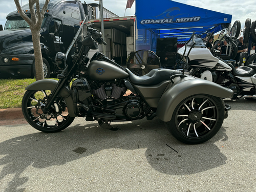 COASTAL MOTO Largo 3D Rear Wheel - Black Cut (18") | Falken Tire (215/45ZR18) - Trike — image 2