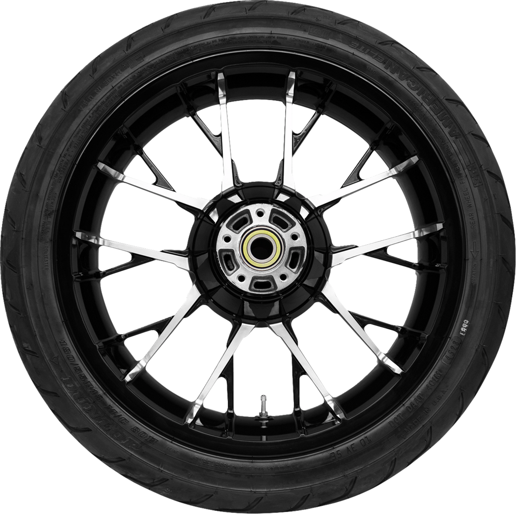 COASTAL MOTO Marlin Rear Wheel - Black Cut (18") | Dunlop Tire (180/55B18) — image 1