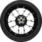 COASTAL MOTO Marlin Rear Wheel - Black Cut (18") | Dunlop Tire (180/55B18) — image 1