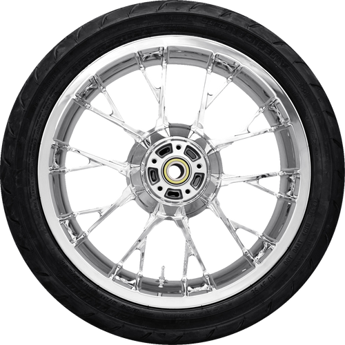 COASTAL MOTO Marlin Rear Wheel - Chrome (18") | Dunlop AE Tire (180/55B18)) — image 1