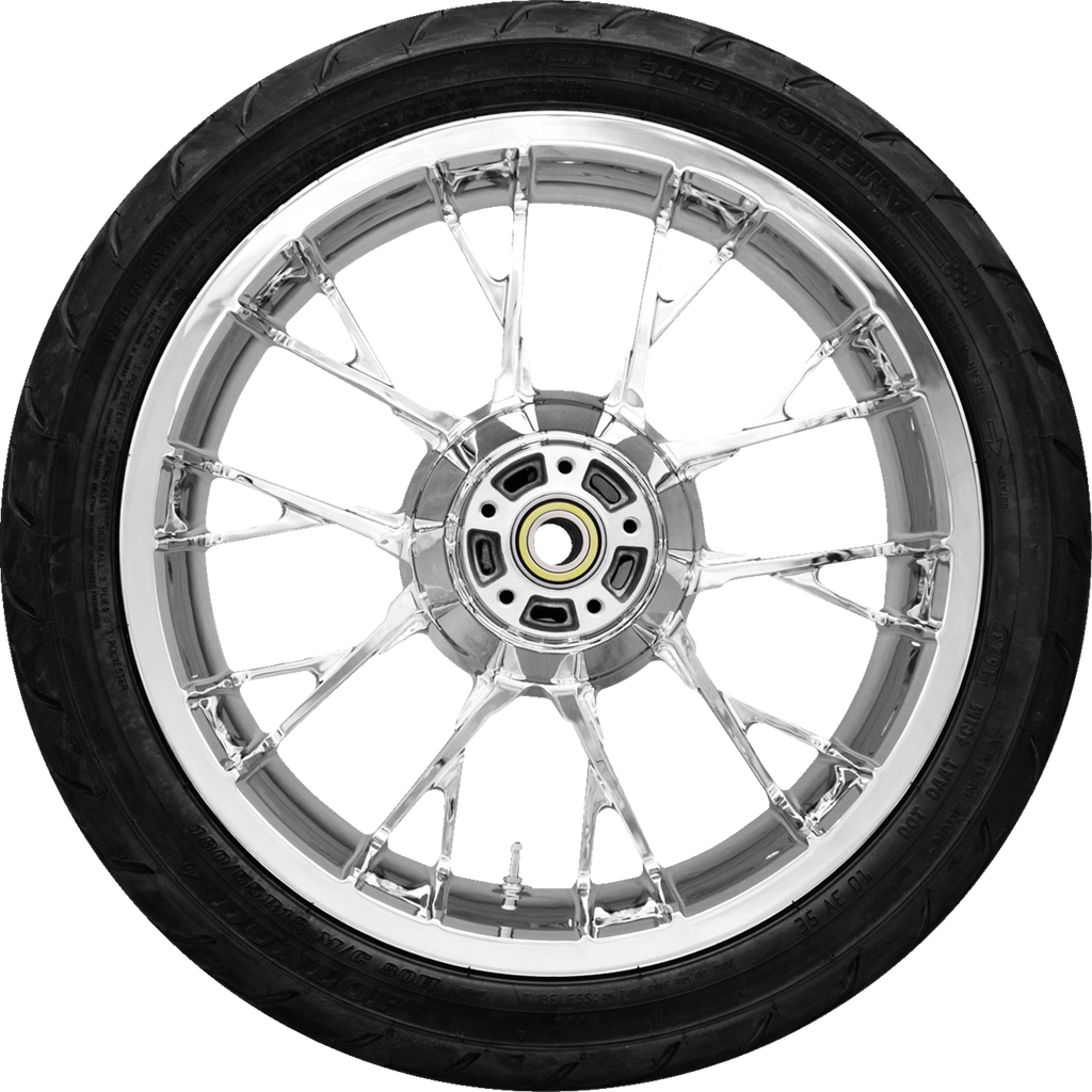 COASTAL MOTO Marlin Rear Wheel - Chrome (18") | Dunlop Tire (180/55B18) PKG-MAR185CH-ABST — image 1