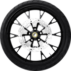 COASTAL MOTO Marlin Rear Wheel - Chrome (18") | Dunlop Tire (180/55B18) PKG-MAR185CH-ABST — image 2