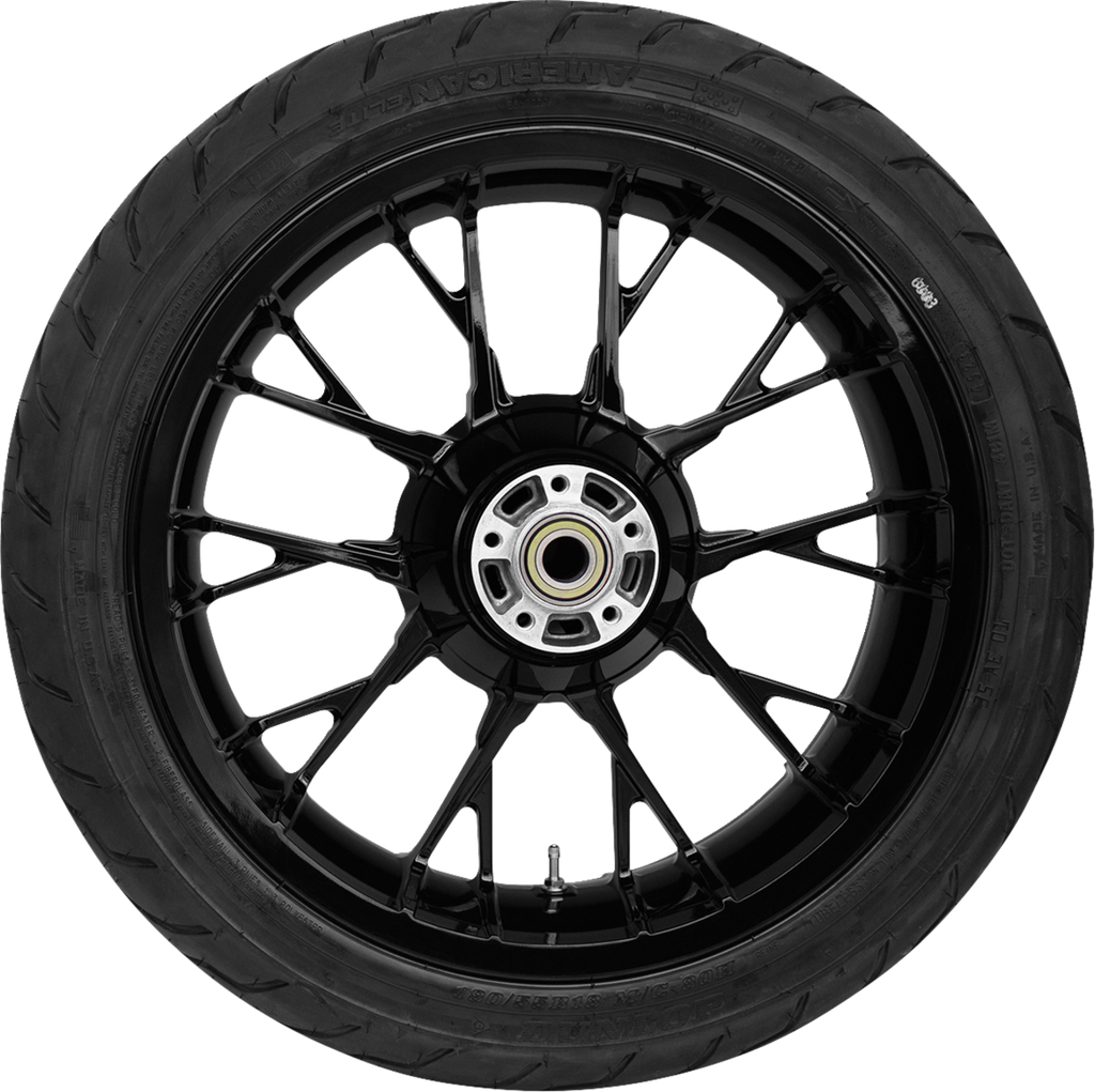 COASTAL MOTO Marlin Rear Wheel - Black (18") | Dunlop AE Tire (180/55B18)) — image 1