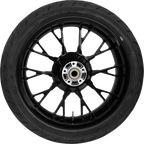 COASTAL MOTO Marlin Rear Wheel - Solid Black (18") | Dunlop Tire (180/55B18) PKG-MAR185SB-ABST — image 1