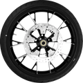 COASTAL MOTO Marlin Front Wheel - Black Cut (21") | Rotors (11.8") | Dunlop Tire (130/60B21) — image 1