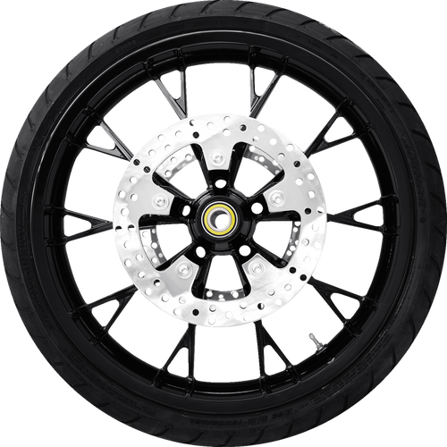 COASTAL MOTO Marlin Front Wheel - Black Cut (21") | Rotors (11.8") | Dunlop Tire (130/60B21) — image 2