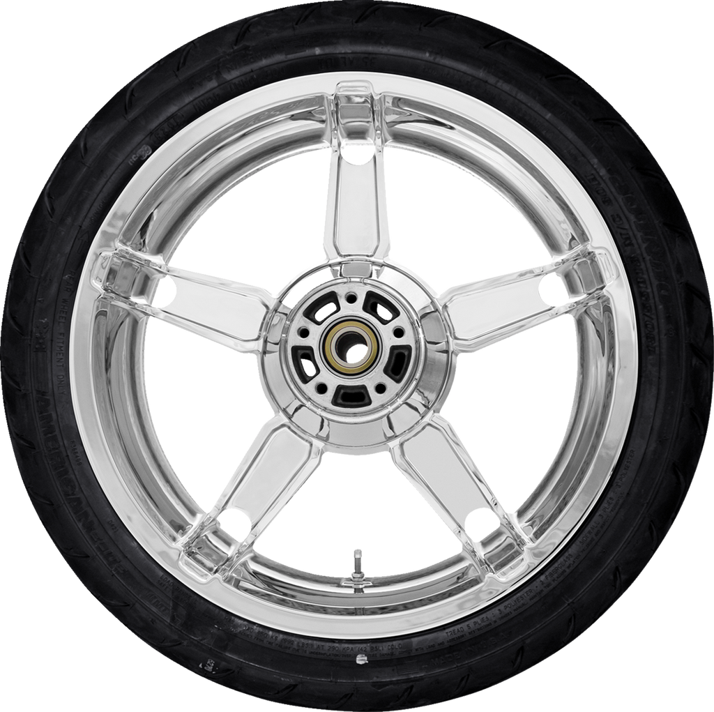 COASTAL MOTO Daytona Rear Wheel - Black Cut (18") | Dunlop AE Tire (180/55B18) — image 2