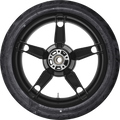 COASTAL MOTO Daytona Rear Wheel - Black (18") | Dunlop AE Tire (180/55B18) — image 1