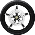 COASTAL MOTO Daytona Front Wheel - Black Cut (21") | Rotor (11.8) | Dunlop AE Tire (130/60B21) — image 1