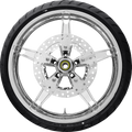 COASTAL MOTO Daytona Front Wheel - Chrome (21") | Rotor (11.8) | Dunlop AE Tire (130/60B21) — image 1
