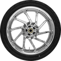 COASTAL MOTO Hurricane Rear Wheel - Chrome (18") | Dunlop AE2 Tire (180/55B18) PKG2-HUR185CH-ABST — image 1