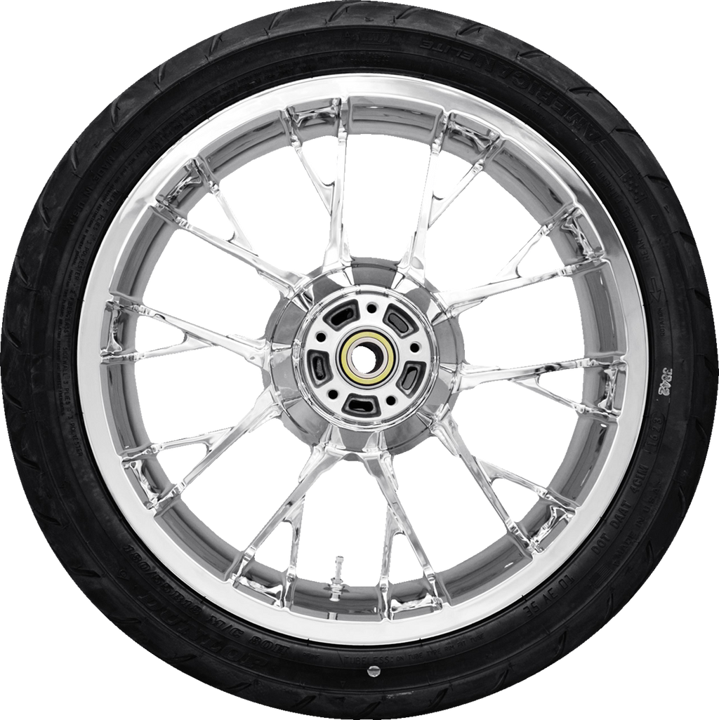 COASTAL MOTO Marlin Rear Wheel - Chrome (18") | Dunlop AE2 Tire (180/55B18) PKG2-MAR185CH-ABST — image 1
