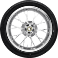 COASTAL MOTO Marlin Rear Wheel - Chrome (18") | Dunlop AE2 Tire (180/55B18) PKG2-MAR185CH-ABST — image 1