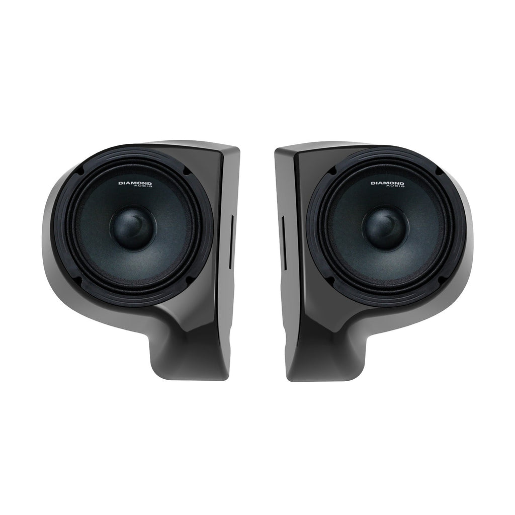 Diamond Audio PODMSPRO65 2014-2023 Harley Kick Pods with MSPRO65 Pro Drivers 4Ω — image 1